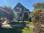 Garten/Eingang DG - — VERKAUFT — 2-FAM.HAUS / 2x ETW mit GARTEN/GARAGEN+PV-ANLAGE – DIREKT am ORTSRAND! LENGENFELD – GEM.PÜRGEN – 5km von LL